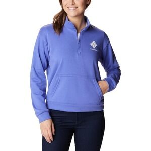 Columbia Women's Trek French Terry Half Zip Sweatshirt Plus Size XS